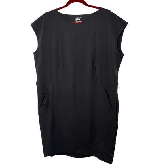 Arc’teryx Black Contenta Shift Dress Pockets Women’s Small - Picture 4 of 7